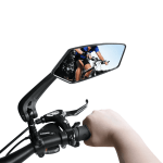 Rückspiegel für E-Scooter, stilvoll und robust, verbessert die Sicht und Sicherheit beim Fahren.